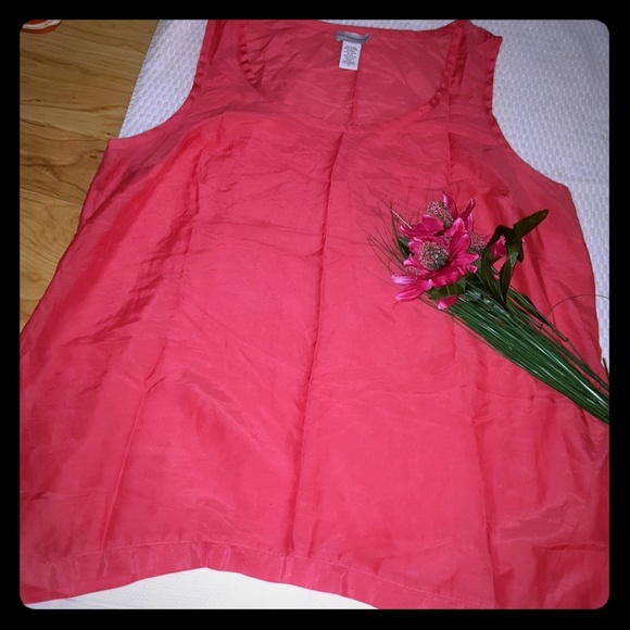 Soft Surroundings Tops - Silk SOFT SURROUNDINGS Sheer Tunic  2X